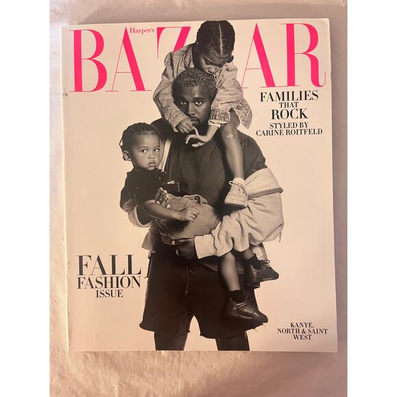 Harper's Bazaar Magazine Kanye West September 2018 - Excellent - Picture 2 of 16